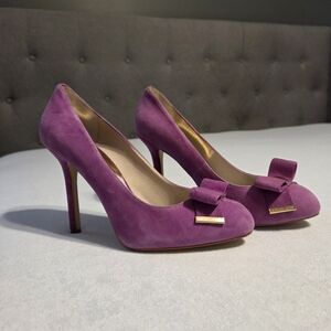 Purple High Heels